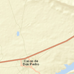 Casas de Don Pedro Street Map