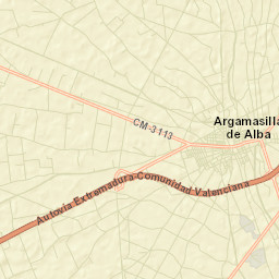 Argamasilla de Alba Street Map