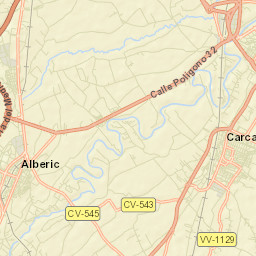 Benimuslem Street Map