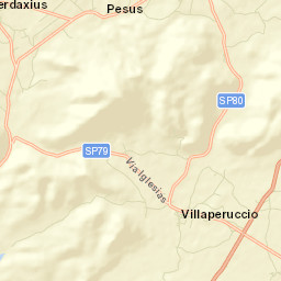 Villaperuccio Street Map