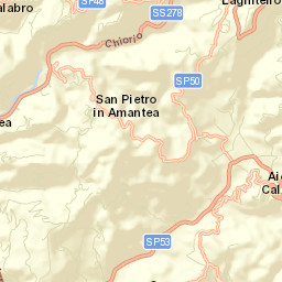 Aiello Calabro Street Map