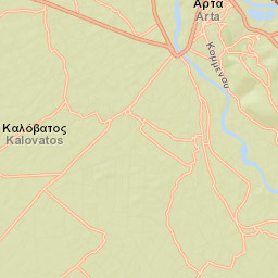 Árta Street Map