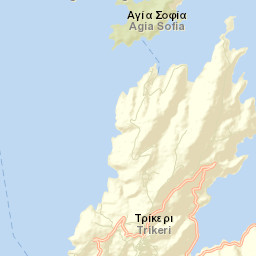 Tríkeri Street Map