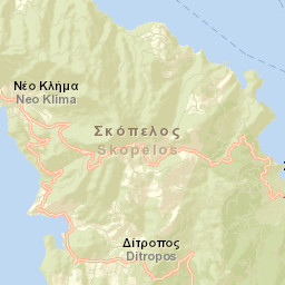 Skópelos Street Map