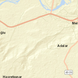 Malazgirt Street Map