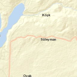 Erciş Street Map