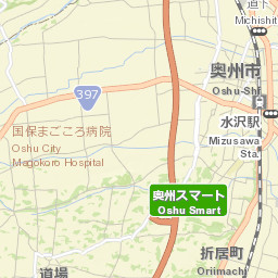 Mizusawa Street Map