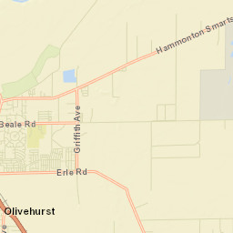 Linda California Street Map