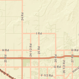 Appleton Colorado Street Map