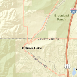 Spruce Colorado Street Map