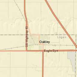Oakley Street Map
