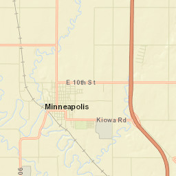 N 135th Rd Minneapolis KS 67467 Street Map