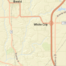 Benld Street Map