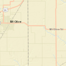 Mount Olive Street Map