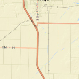 507 West Washington Street, Sullivan, IN Street Map