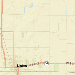 Linton Street Map