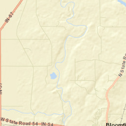 Fairplay, IN, USA Street Map