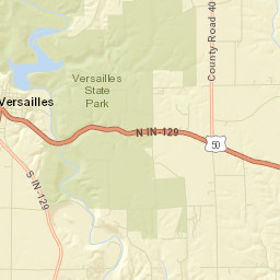 Versailles Street Map