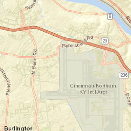 Hebron Street Map