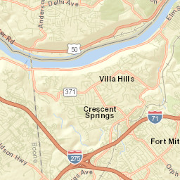 Riverside Ohio Street Map