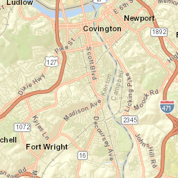 Wright Summit Fort Wright KY 41011 Street Map