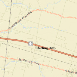 Eastwood Ohio Street Map