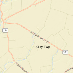 Gath Ohio Street Map