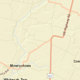 Taylorsville Ohio Street Map