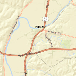 Van Meter Ohio Street Map