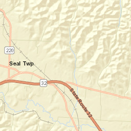 Zahns Corners Ohio Street Map