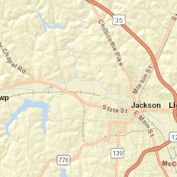 Jonestown Ohio Street Map