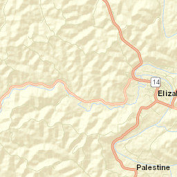 Elizabeth Street Map