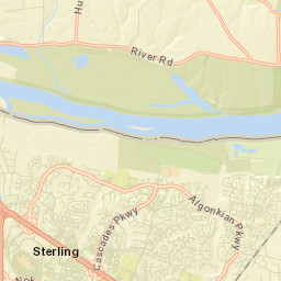 Lowes Island Street Map