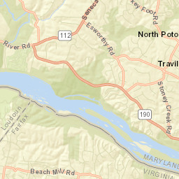North Potomac Street Map