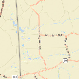 Smith Crossroads Delaware Street Map