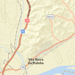 Vila Nova da Rainha Street Map