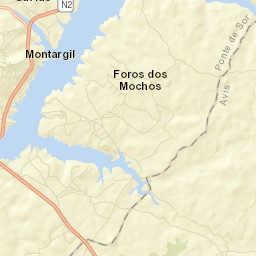 Montargil Street Map
