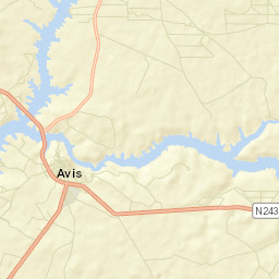 Avis Street Map