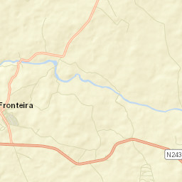 Fronteira Street Map
