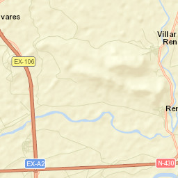 Villar de Rena Street Map