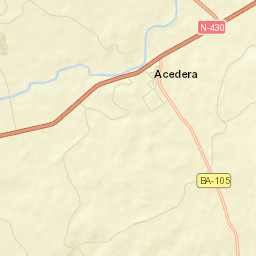 Acedera Street Map