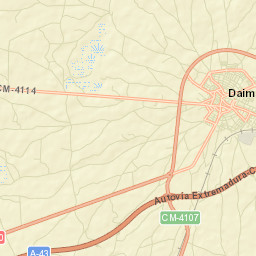 Daimiel Street Map