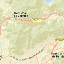 Sant Joan de Labritja Street Map