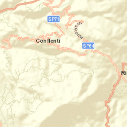 Conflenti Street Map