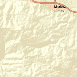 Simav Street Map