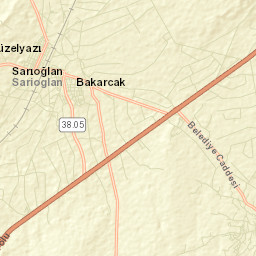 Sarıoğlan Street Map