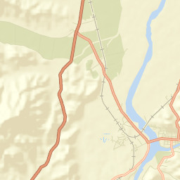 Anbyŏn-ŭp Street Map