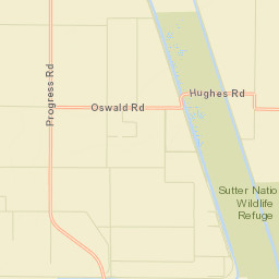 Tisdale California Street Map