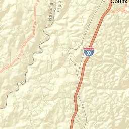 Pinecroft California Street Map