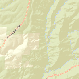 Michigan Bluff California Street Map
